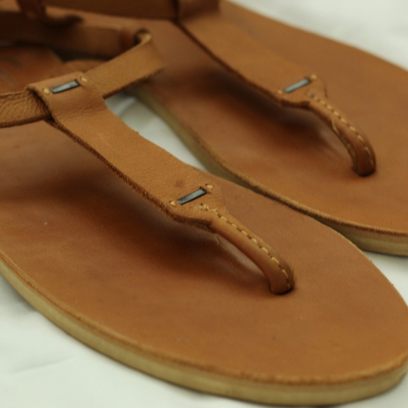 Sseko Leather T-strap Sandals - Picture 5 of 6